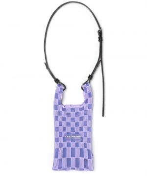 Pletená taška přes rameno Lastframe fialová