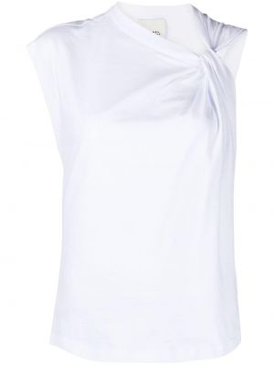 Bavlněné tričko Isabel Marant bílé