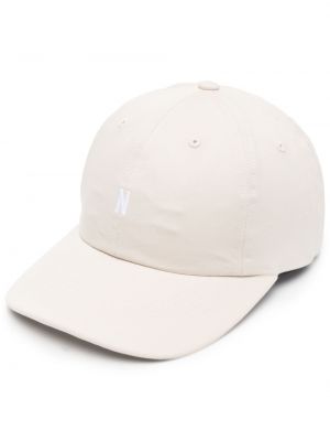 Casquette brodé Norse Projects blanc