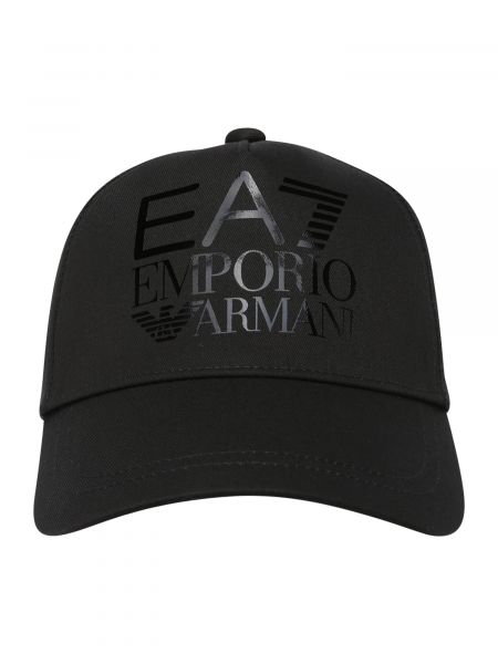 Cappello con visiera Ea7 Emporio Armani nero