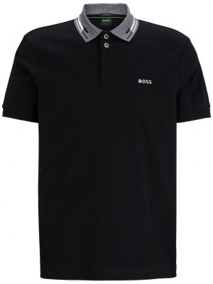 Poloshirt Boss sort