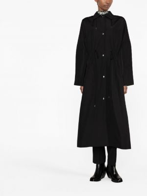 Manteau à capuche Toteme noir