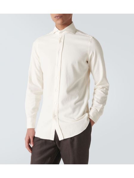 Pamučna košulja Lardini bijela
