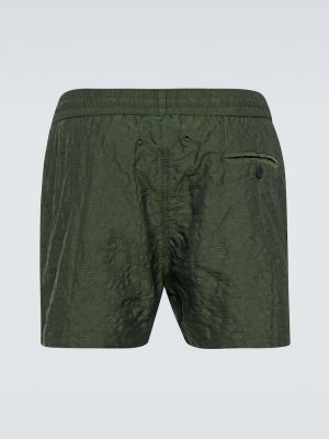 Pantaloncini in tessuto jacquard Frescobol Carioca verde