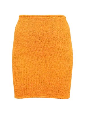 Mini sukně Hunza G oranžové