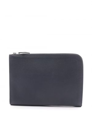 Чанта тип „портмоне“ с цип Hermès синьо