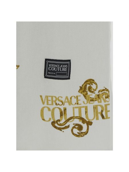 Mini vestido de algodón elegante Versace Jeans Couture