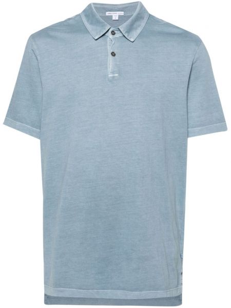 Poloshirt i jersey James Perse blå