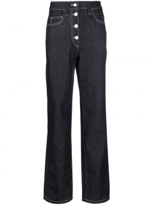 Straight leg-jeans Sunnei svart