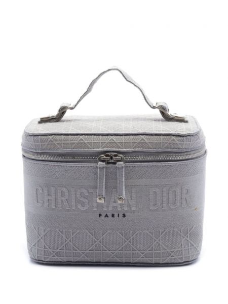 Τσάντα με φερμουάρ ζακάρ Christian Dior Pre-owned