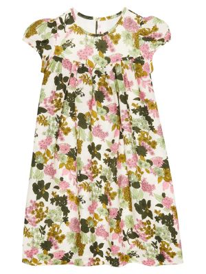 Floral bomull sengetøy dress for jenter Bonpoint