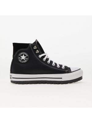 Nepromokavé kotníkové boty s hvězdami Converse