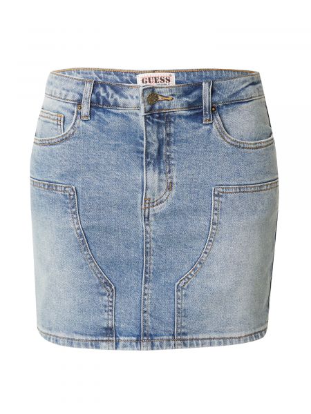 Denimnederdel Guess Originals blå