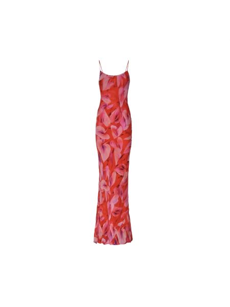 Sukienka długa Andamane czerwona