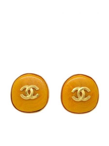 Σκουλαρίκια με κλιπ Chanel Pre-owned