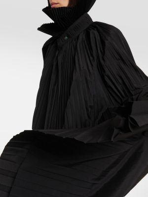 Rochie midi plisată Junya Watanabe negru