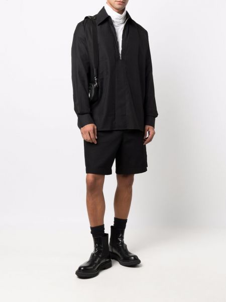 Camisa de tejido jacquard Givenchy negro