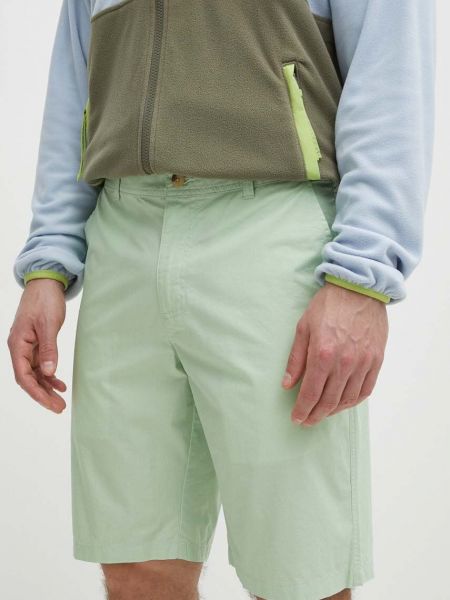 Памучни панталон Columbia зелено