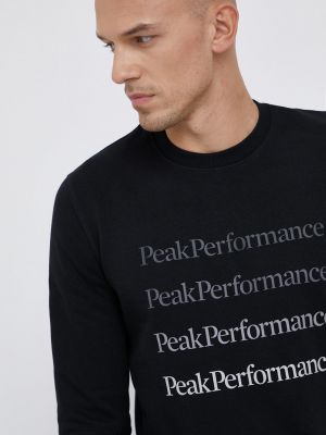 Bluza z nadrukiem z printem Peak Performance