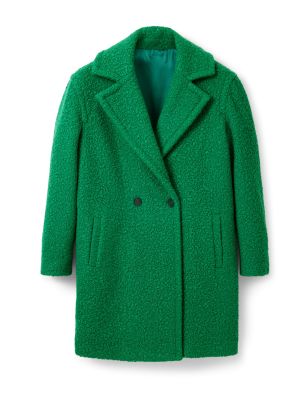 Palton cu nasturi cu nasturi Desigual verde