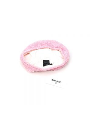 Sombrero Chanel Vintage rosa