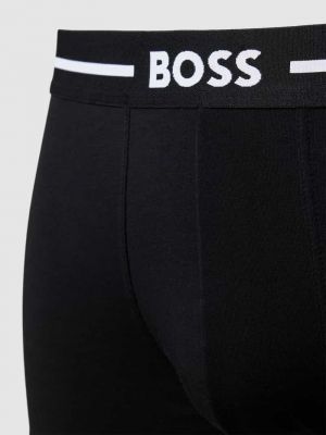 Bokserki slim fit Boss czarne