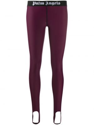 Leggings Palm Angels lila