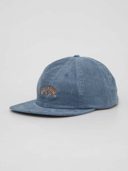 Niebieska czapka z daszkiem sztruksowa Billabong