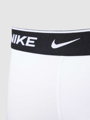 Bokserki bawełniane Nike białe