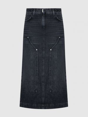 Джинсовая юбка Givenchy синяя