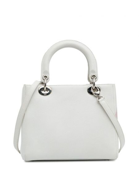 Květinová taška Christian Dior Pre-owned bílá