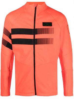 Fleece jacke mit reißverschluss Rossignol orange