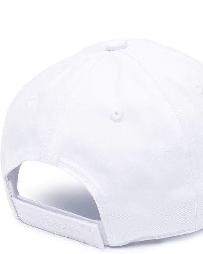 Gorra con bordado Vetements blanco