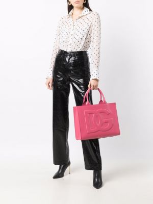 Bolso shopper Dolce & Gabbana rosa