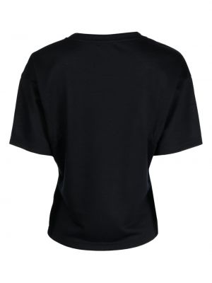 T-krekls ar apaļu kakla izgriezumu Goodious melns