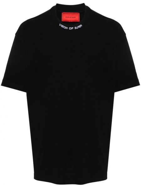 T-krekls ar izšuvumiem Vision Of Super melns