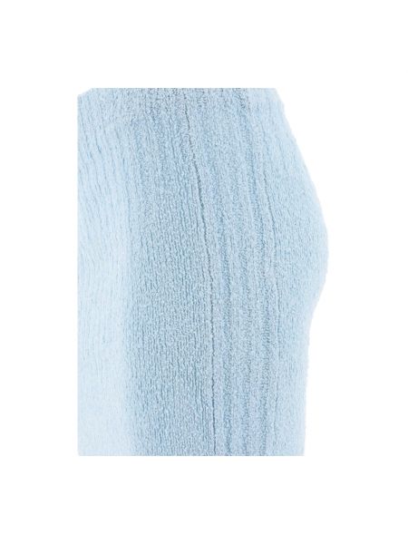 Mini falda slim fit Rotate Birger Christensen azul