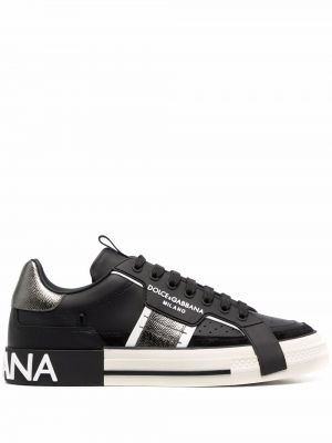 Sneakers Dolce & Gabbana μαύρο