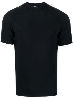 Tričko s okrúhlym výstrihom Balmain čierna
