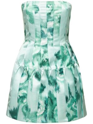 Mini šaty Emilia Wickstead - zelená