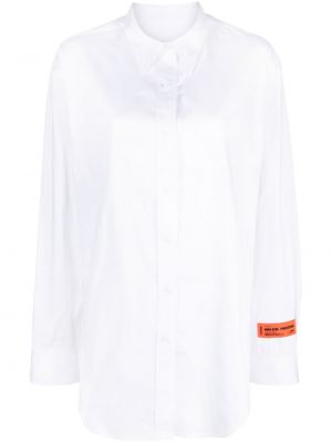 Biała koszula bawełniana Heron Preston