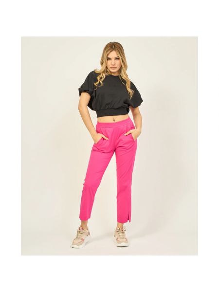 Pantalones de algodón Jijil rosa