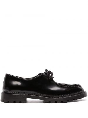 Обувки в стил дерби Saint Laurent черно