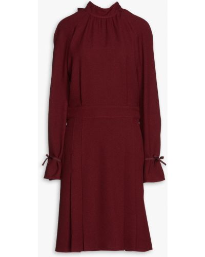 Sukienka Victoria Victoria Beckham - Bordowy