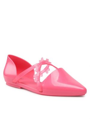 Ниски обувки Melissa розово