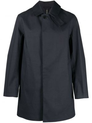Manteau en coton Mackintosh bleu