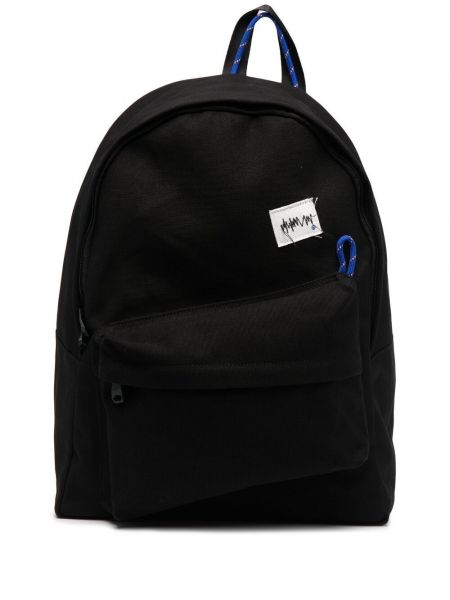 Ader Error logo patch cotton backpack