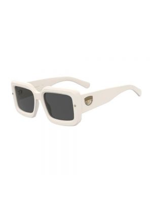 Okulary przeciwsłoneczne Chiara Ferragni Collection białe