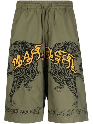 Shorts mit stickerei Maharishi grün