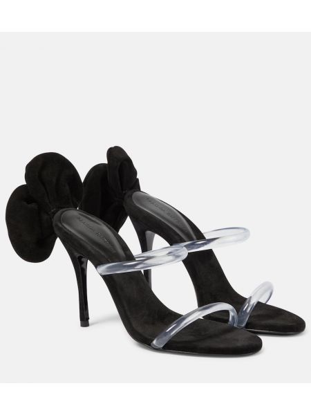 Sandale din piele de căprioară Magda Butrym negru